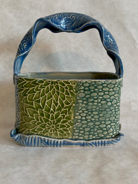 Basket Vase